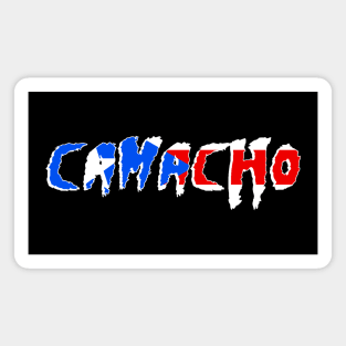 Camacho Mania Puerto Rican Flag Magnet